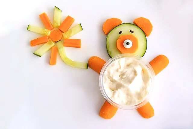 适合儿童做的简单好看蔬菜拼盘