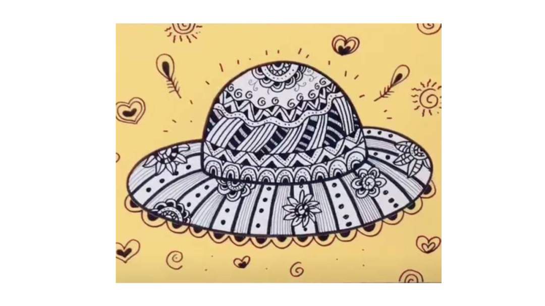 幼儿园中班美术教案：帽子