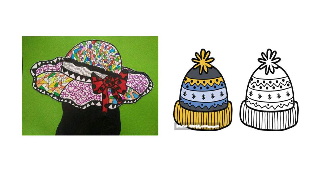 幼儿园中班美术教案：帽子