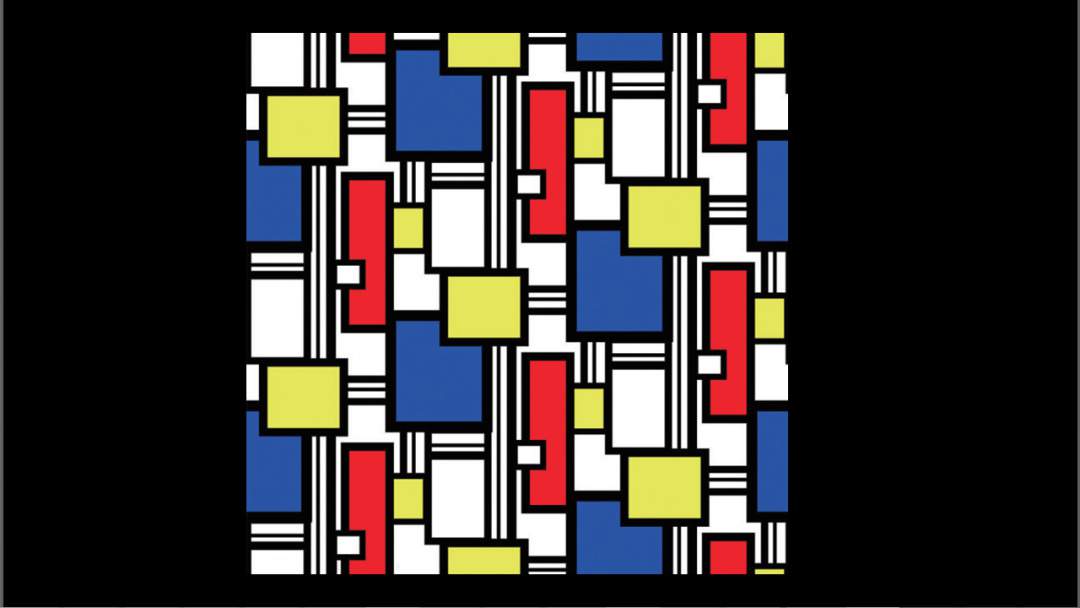 幼儿园幼小衔接美术教案：格子的游戏