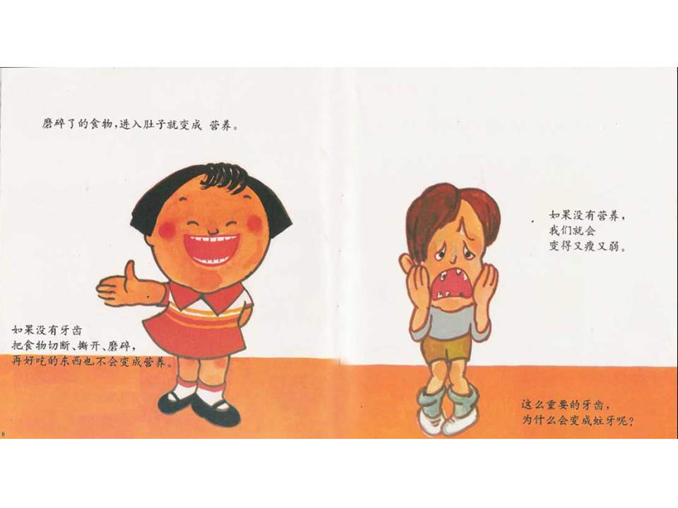 儿童绘本故事推荐世界优秀科学图画书《牙齿的故事》