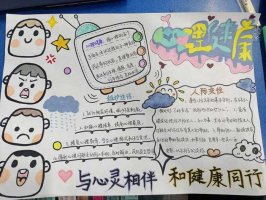小学生心理健康手抄报图片（精选8张）