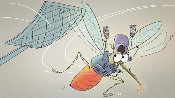 捉蚊趣事作文400字