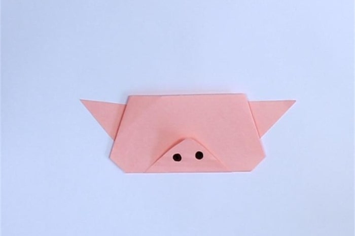 猪头折纸怎么折简单