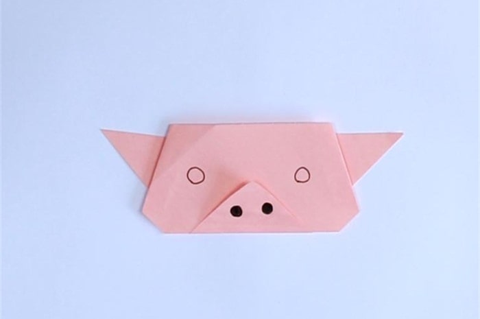 猪头折纸怎么折简单