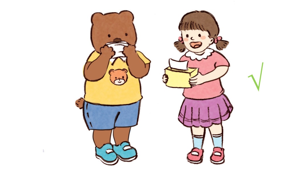 幼儿园中班健康教案：这样做对吗？