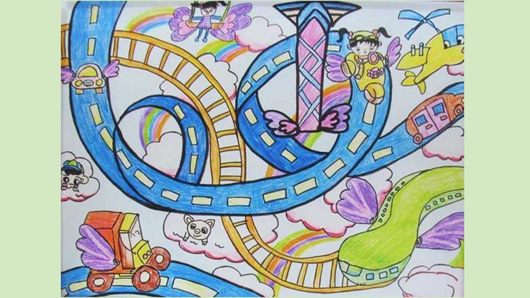 幼儿园幼小衔接美术教案：未来的样子