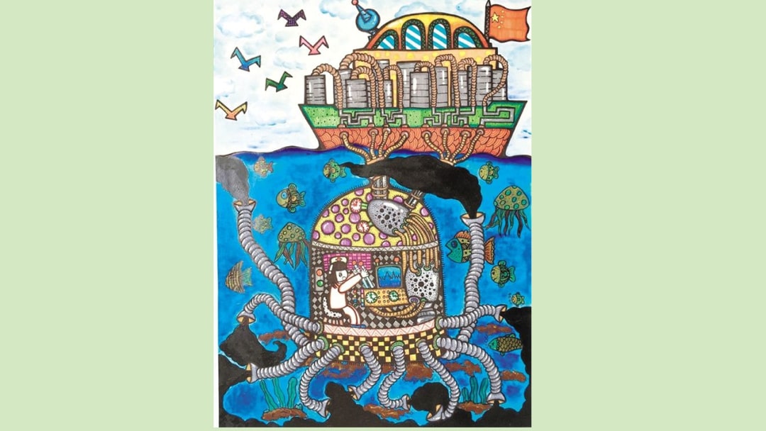 幼儿园幼小衔接美术教案：未来的样子