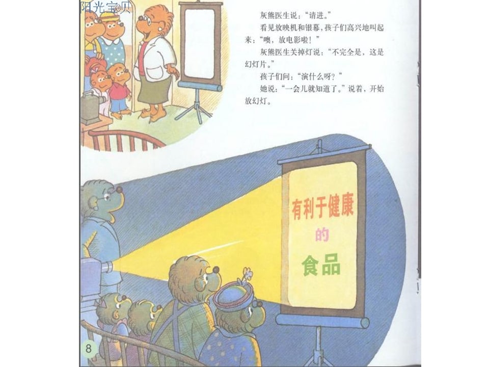 幼儿园绘本故事推荐贝贝熊系列丛书《科学饮食》