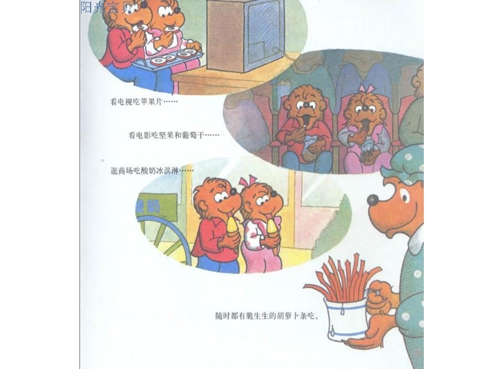 幼儿园绘本故事推荐贝贝熊系列丛书《科学饮食》