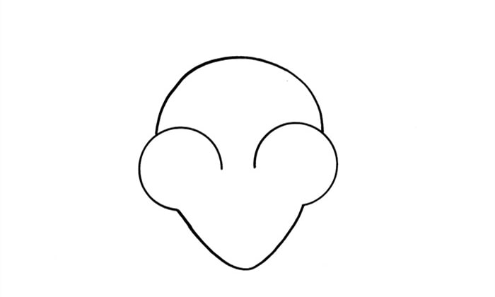 老鼠简笔画怎么画图片教程简单