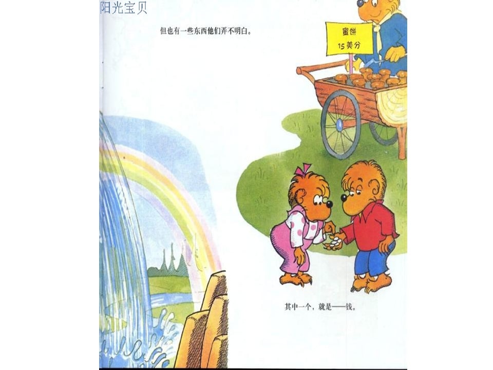 幼儿园绘本故事推荐贝贝熊系列丛书《钱的学问》