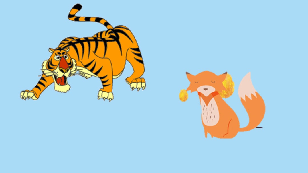 幼儿园幼小衔接音乐教案：狐假虎威