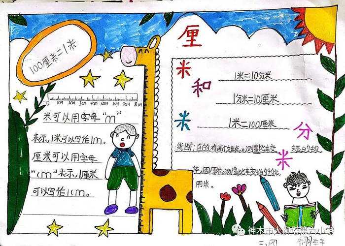 二年级数学手抄报图片简单又漂亮模板