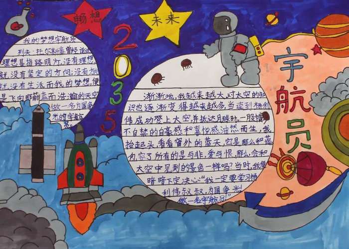 畅想2035年美丽中国手抄报图片及内容