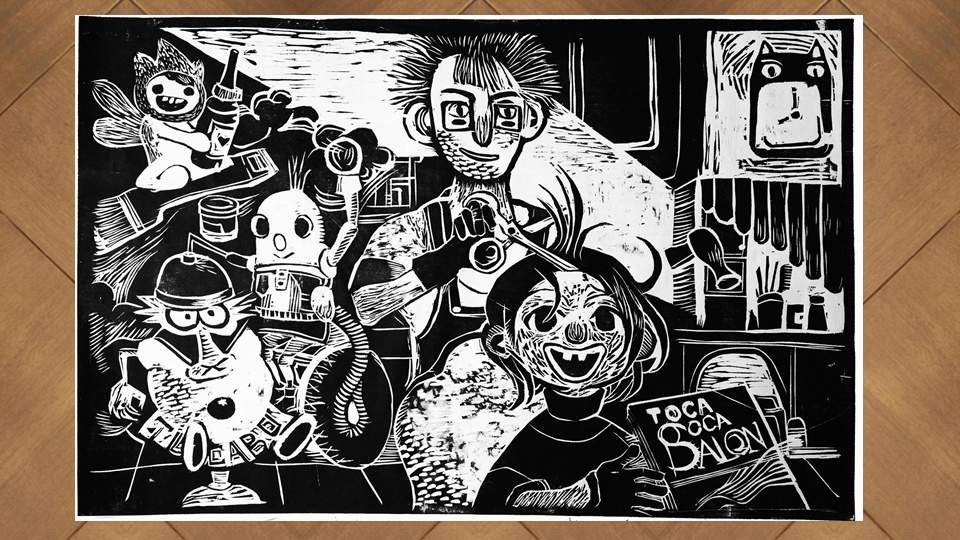 幼儿园幼小衔接美术教案：版画欣赏