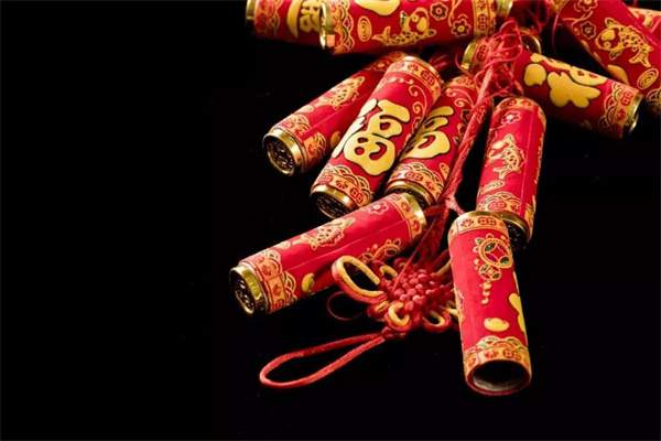 2024龙年春节放鞭炮简笔画创意美术教程