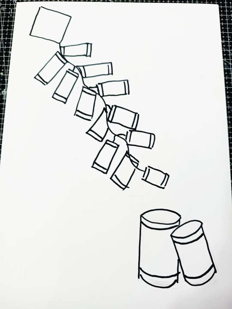 2024龙年春节放鞭炮简笔画创意美术教程