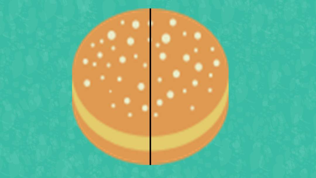 幼儿园幼小衔接科学教案：小熊分卡片（二等分）