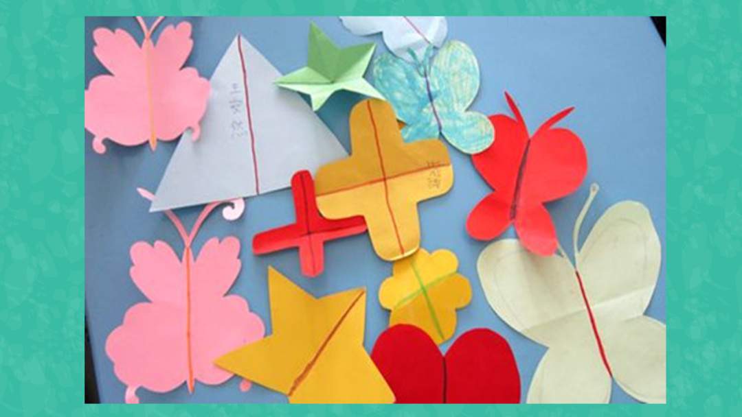 幼儿园幼小衔接科学教案：小熊分卡片（二等分）