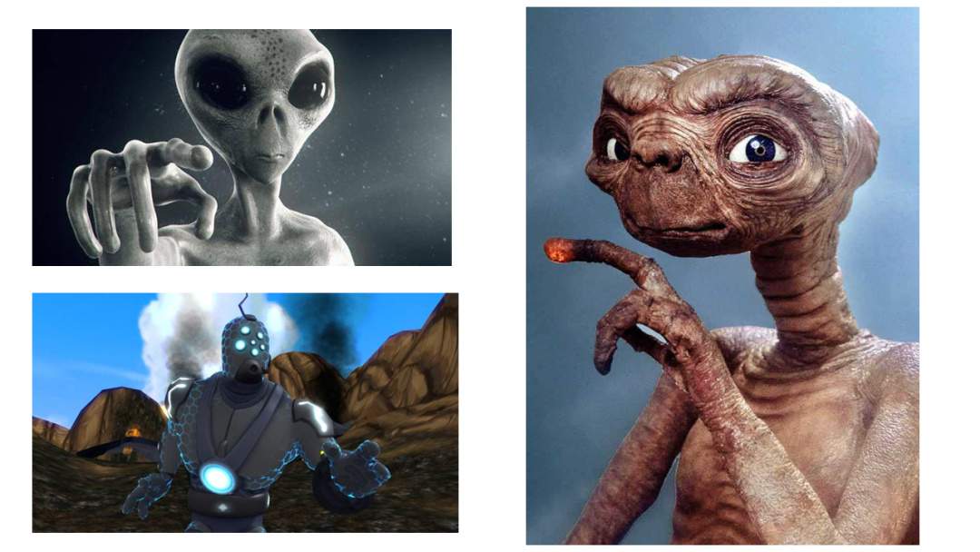 幼儿园幼小衔接美术教案：神秘的外星人