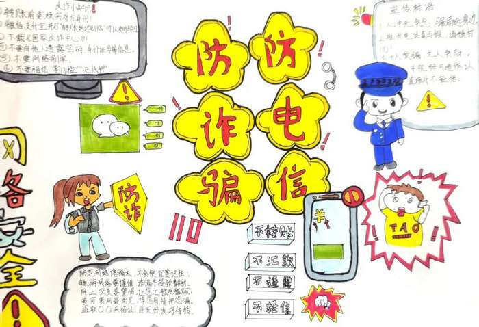 网络安全宣传周手抄报