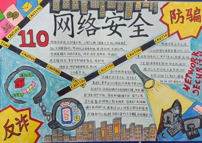 网络安全宣传周手抄报