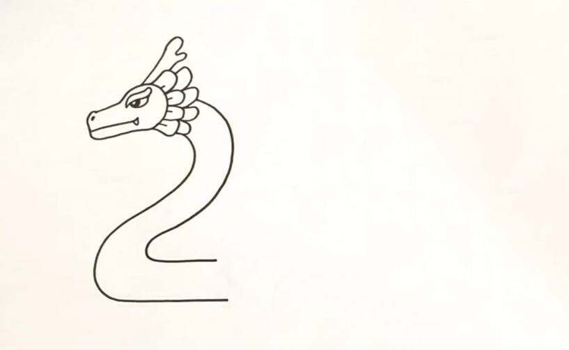 2024龙年的新年2024数字标题字设计