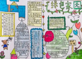 保护绿色家园手抄报四年级（精选14张）