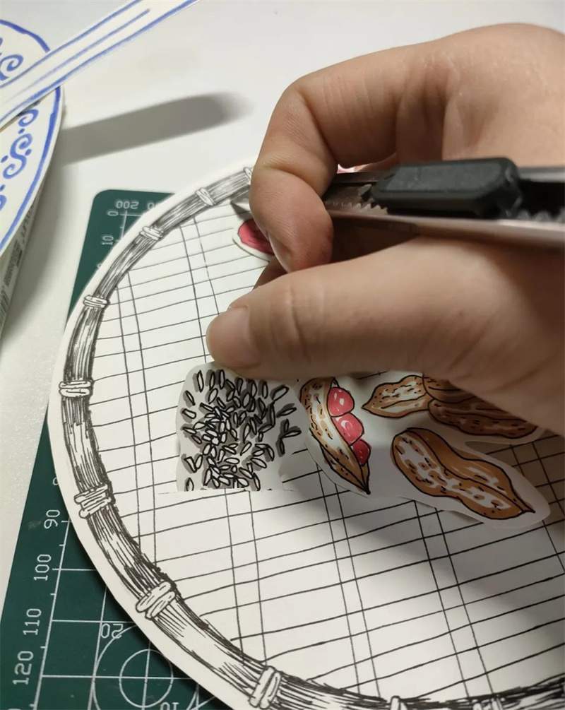 腊八节儿童创意美术《一起煮腊八粥啦》