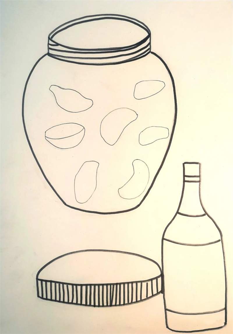 腊八节创意美术《神奇的腊八蒜》