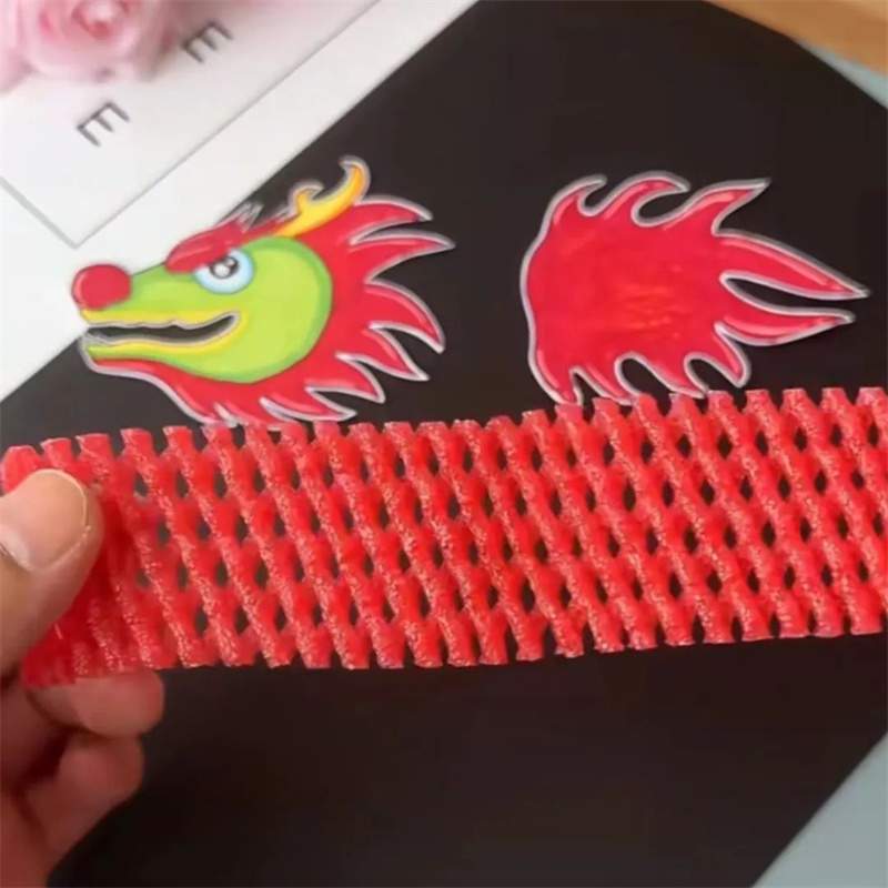 龙年手工制作《神龙摆尾》