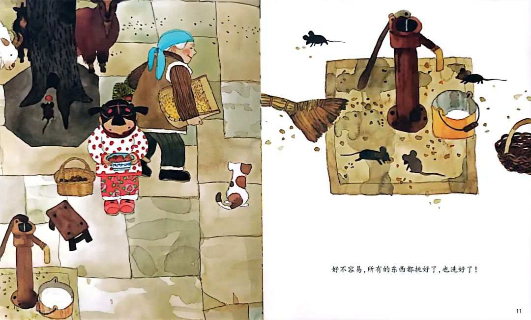 腊八节儿童绘本故事《香香甜甜的腊八粥》