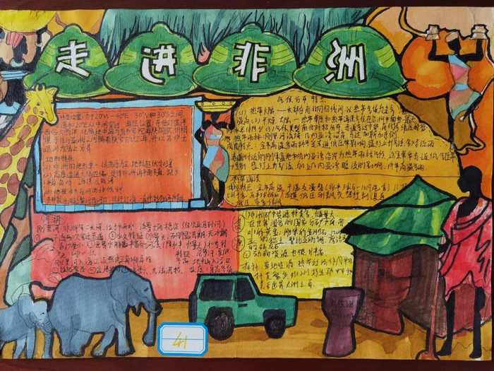 世界地理手抄报简单又漂亮