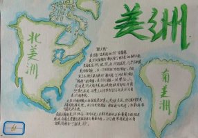 世界地理手抄报简单又漂亮（精选11张）