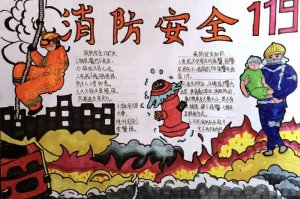 消防安全手抄报图片简单好画又漂亮（精选12张）