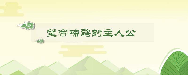 望帝啼鹃的主人公