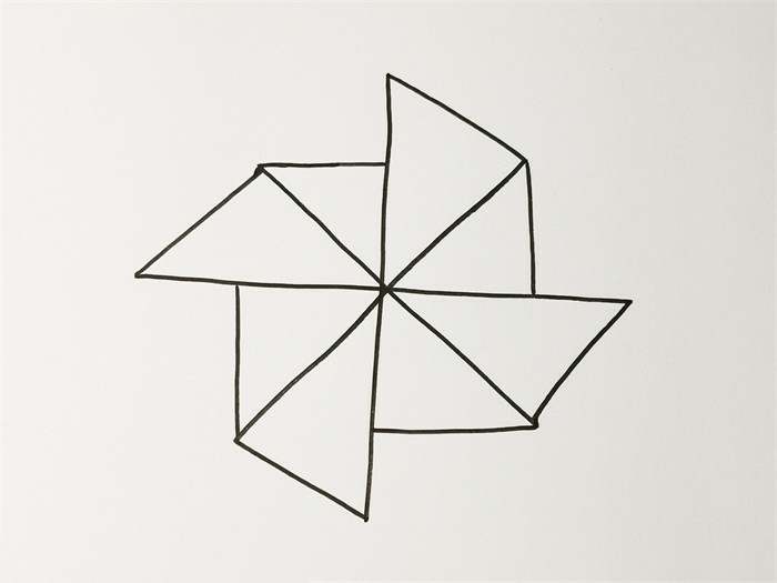 风车怎么画简笔画