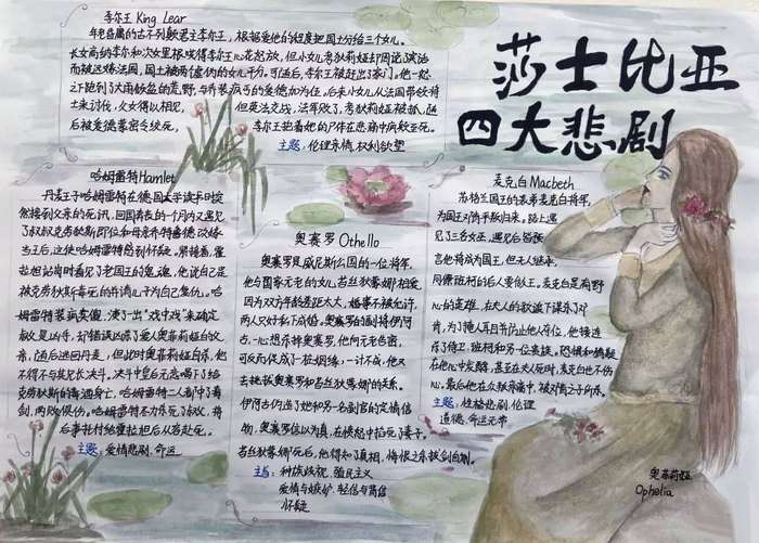 悦读经典筑梦未来手抄报图片