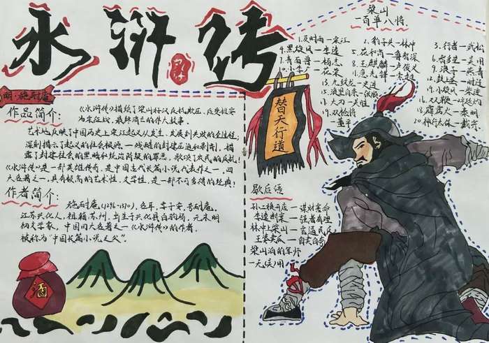 悦读经典筑梦未来手抄报图片