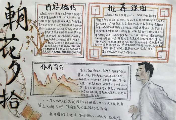 悦读经典筑梦未来手抄报图片