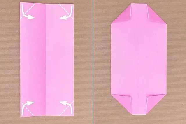 3-5岁小手工灯笼制作：幼儿简单折纸灯笼