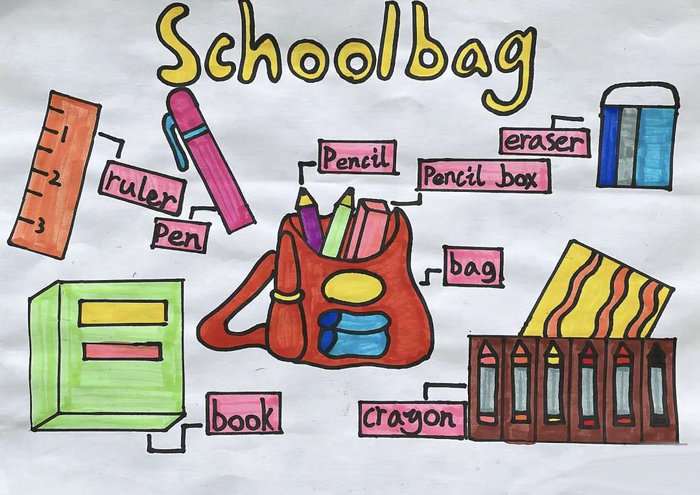 四年级英语手抄报图片漂亮