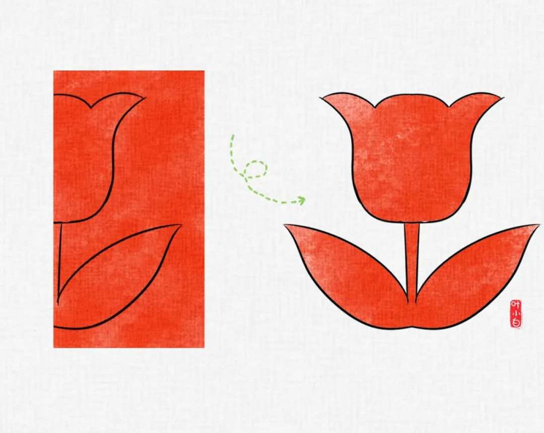 儿童对折剪纸手工简单又漂亮图案