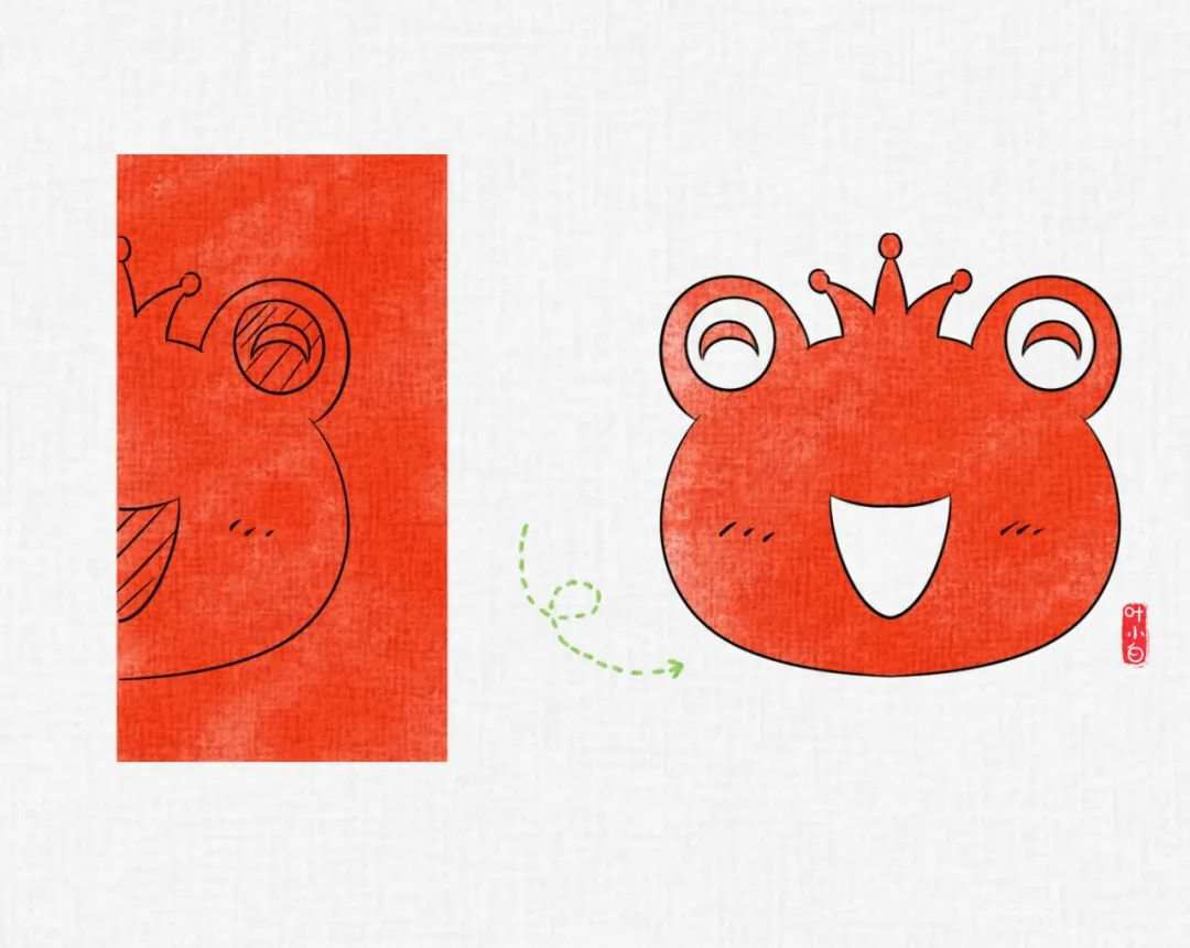 儿童对折剪纸手工简单又漂亮图案