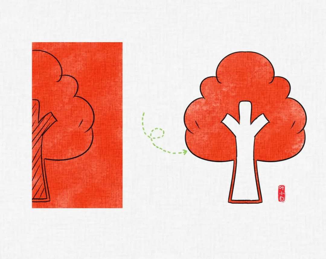 儿童对折剪纸手工简单又漂亮图案