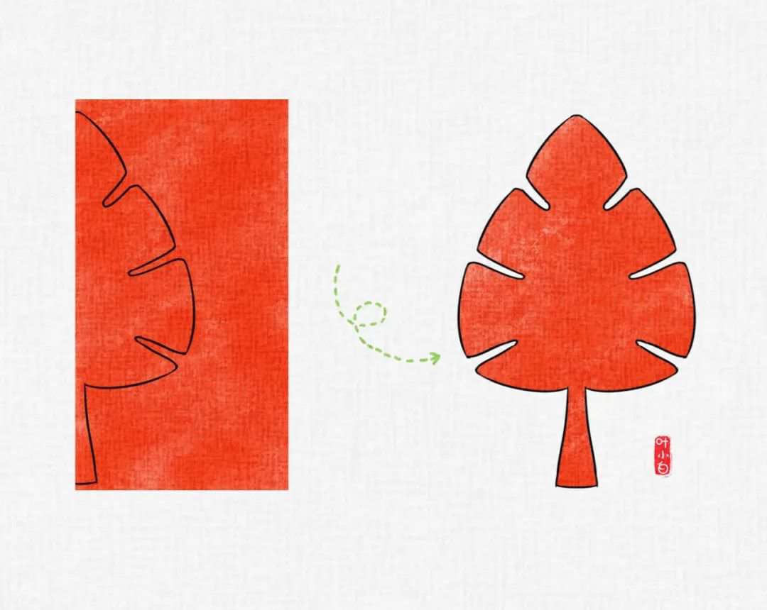 儿童对折剪纸手工简单又漂亮图案