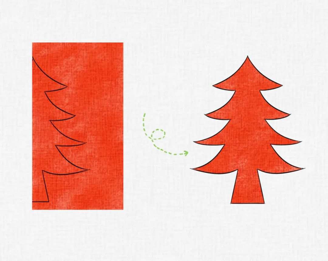 儿童对折剪纸手工简单又漂亮图案
