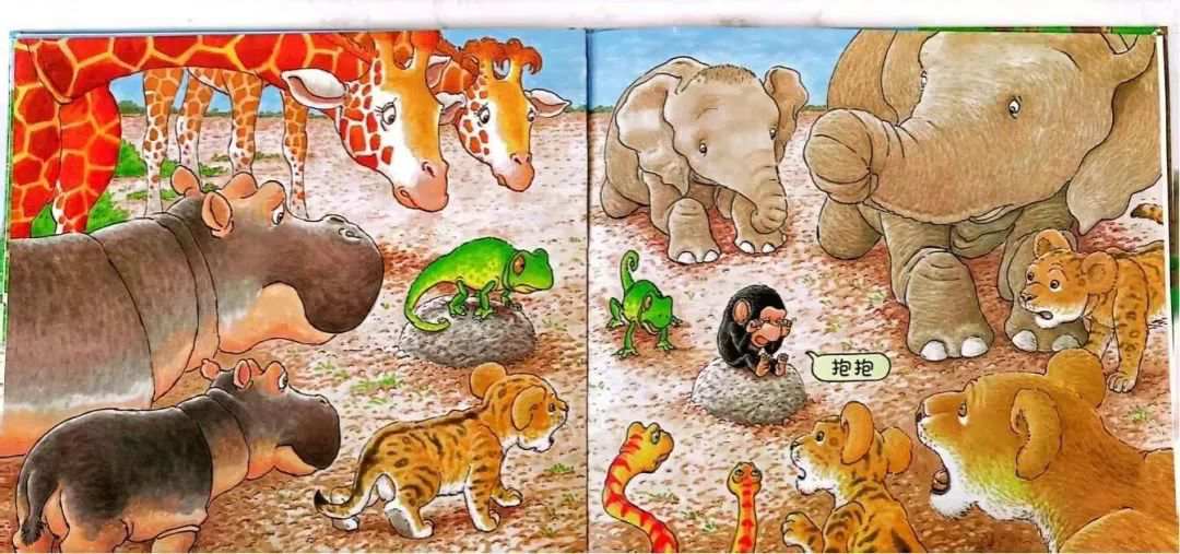 儿童绘本故事《抱抱》