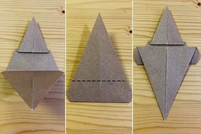 适合小孩子的折纸恐龙教程：简单折纸立体霸王龙(步骤图解)